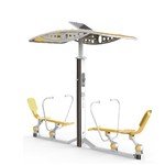 Two-position intelligent rowing machine SH-04008ZD