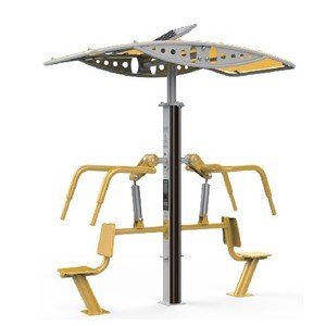 Double position adjustable resistance press trainer SH-04078ZD